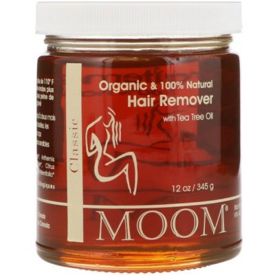 Moom Organic Hair Remover With Tea Tree Oil