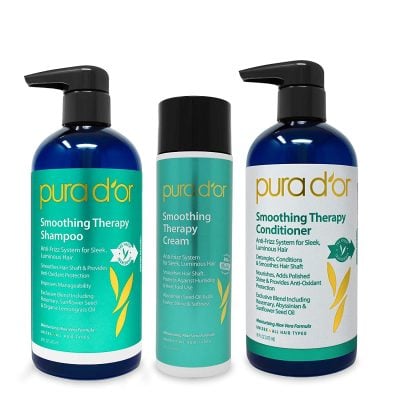 PURA D’OR Smoothing Therapy Anti-Frizz System
