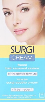 Surgi-Cream Facial Hair Remover Cream