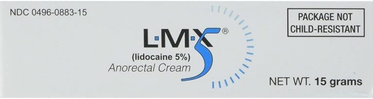 LMX5 Lidocaine Pain Relief Cream