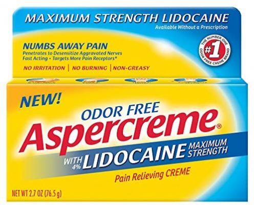Aspercreme Pain Relieving Crème with Lidocaine