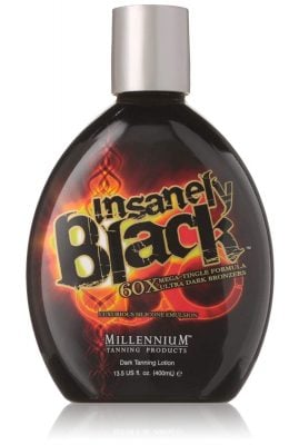 Millennium Tanning Insanely Black 60X