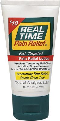 Real Time Pain Relief Menthol Cream