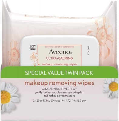 Aveeno Ultra-Calming Makeup Removing Wipes