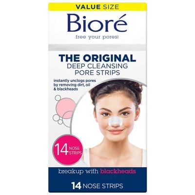 Bioré Original Deep Cleansing Nose Strips for Blackhead Removal