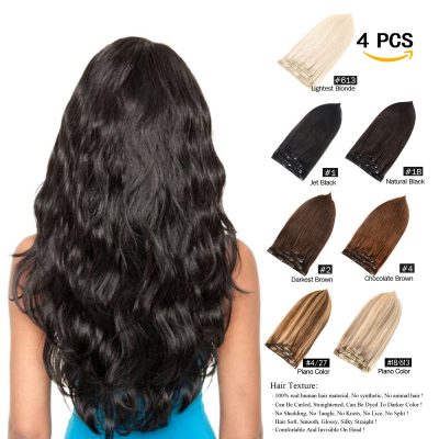 best clip in hair extensions