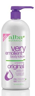 Alba Botanica Very Emollient Unscented Body Lotion