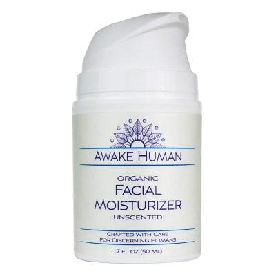 Awake Human Organic Facial Moisturizer, Unscented