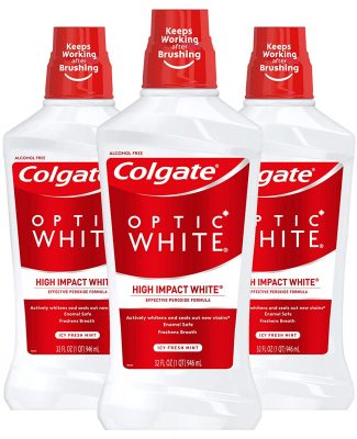 Colgate Optic White Whitening Mouthwash