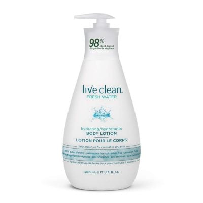 Live Clean Fresh Water Hydrating Body Lotion