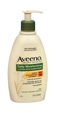 Aveeno Daily Moisturizing Lotion With Sunscreen