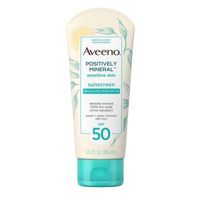 Aveeno Positively Mineral Sensitive Skin Sunscreen