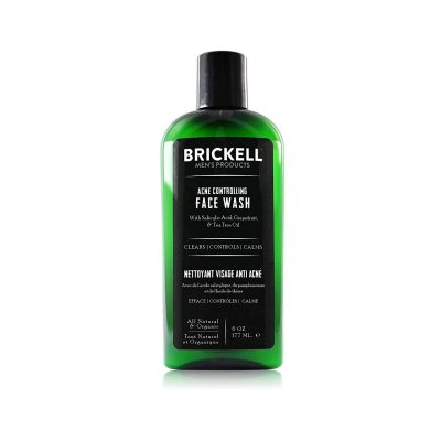 Brickell Men's Acne Controlling Face Wash