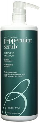 Brocato Peppermint Scrub Purifying Shampoo