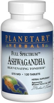 Planetary Herbals Ashwagandha Supplements