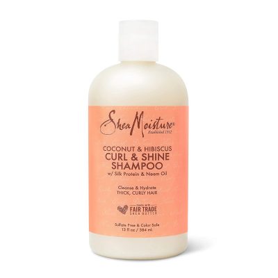 SheaMoisture Curl and Shine Coconut and Hibiscus Shampoo