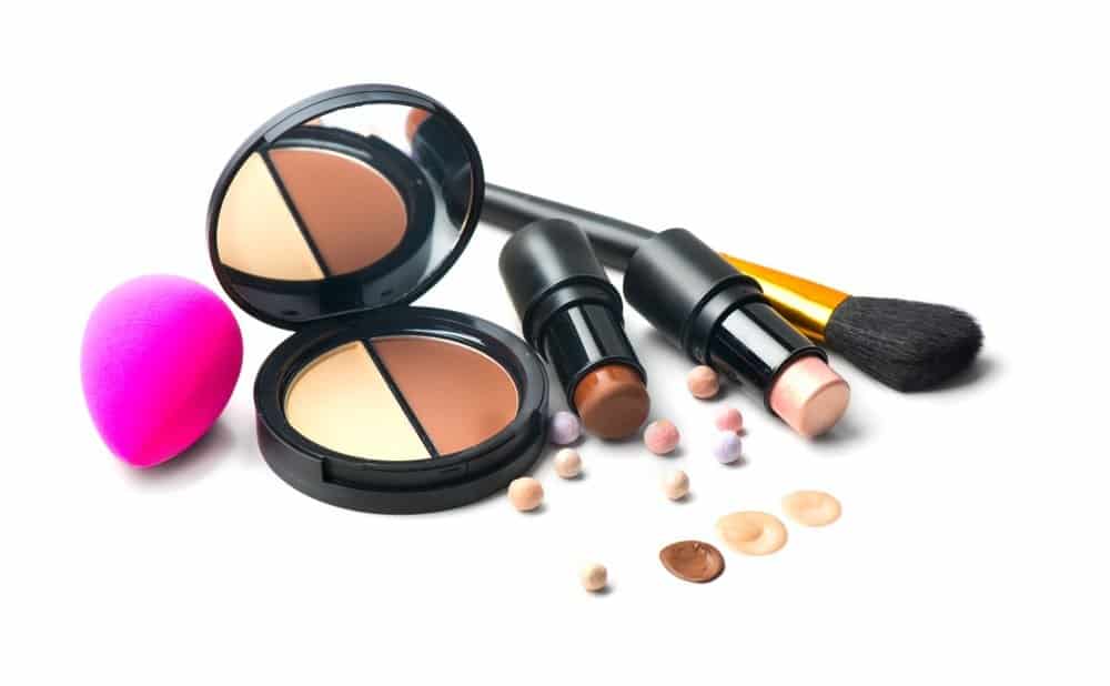 complexion products including contour stick