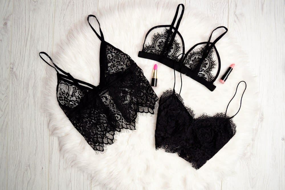 various types of bralettes