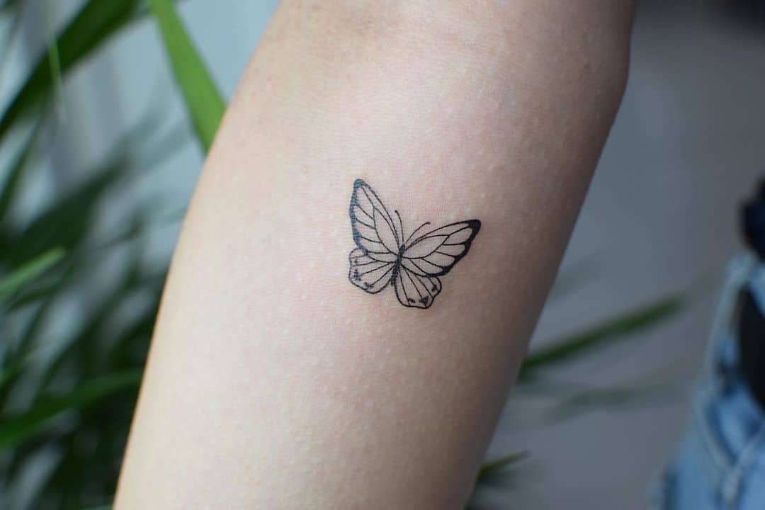 Small Butterfly Tattoo - wide 2