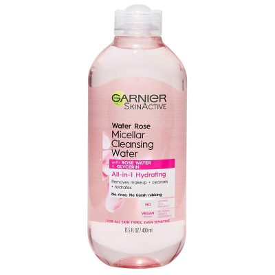 Garnier SkinActive Micellar Cleansing Water with Rose Water and Glycerin