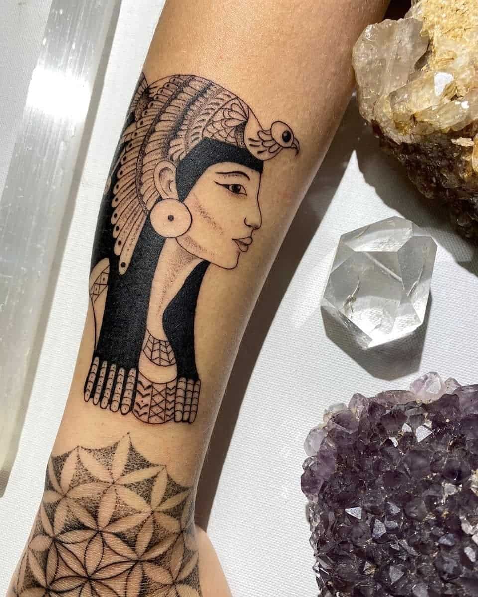 50 African Queen Tattoo Ideas - For Majestic Inspiration