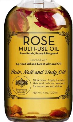 Rose Multi-Use Oil, Hair, Nail, and Body Oil