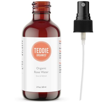 Teddie Organics Rose Water Facial Toner Spray