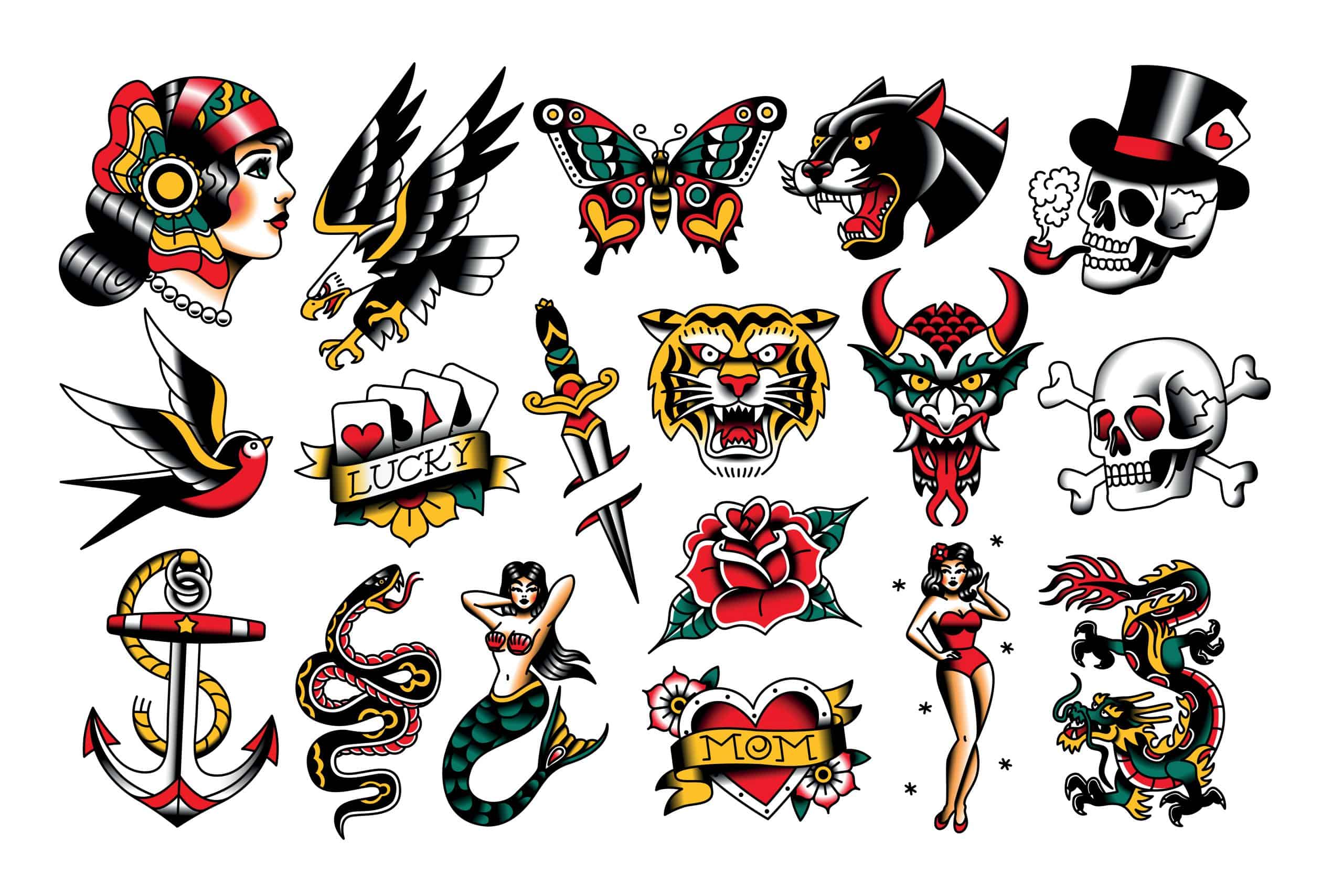 traditional tattoo examples