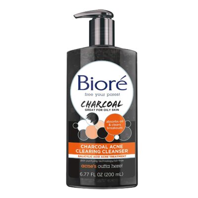 Bioré Charcoal Acne Clearing Face Wash