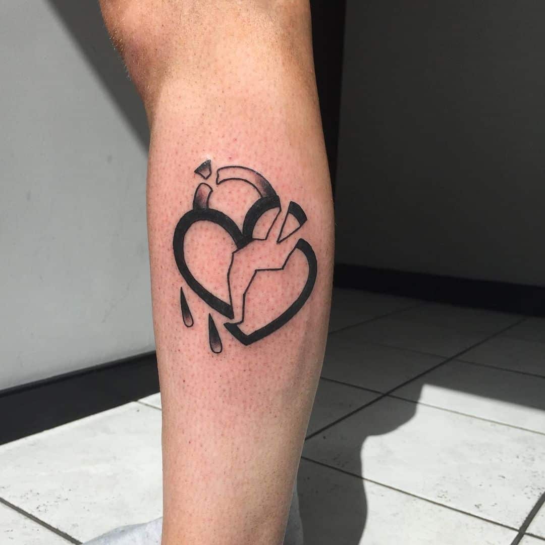 50 Broken Heart Tattoo Design Ideas Beauty Mag