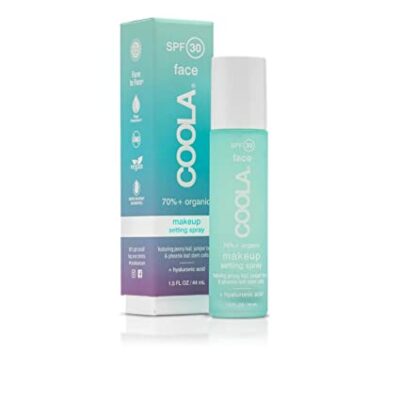 Coola Organic Makeup Setting Sunscreen Spray