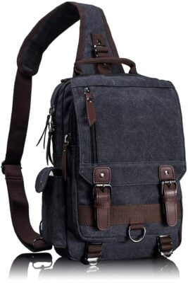 Leaper Retro Messenger Sling Bag