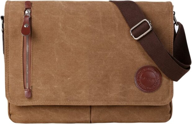 Mactso Vintage Canvas Satchel Messenger Bag