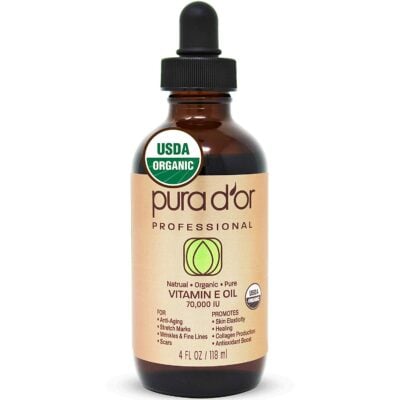 PURA D'OR Organic Vitamin E Oil