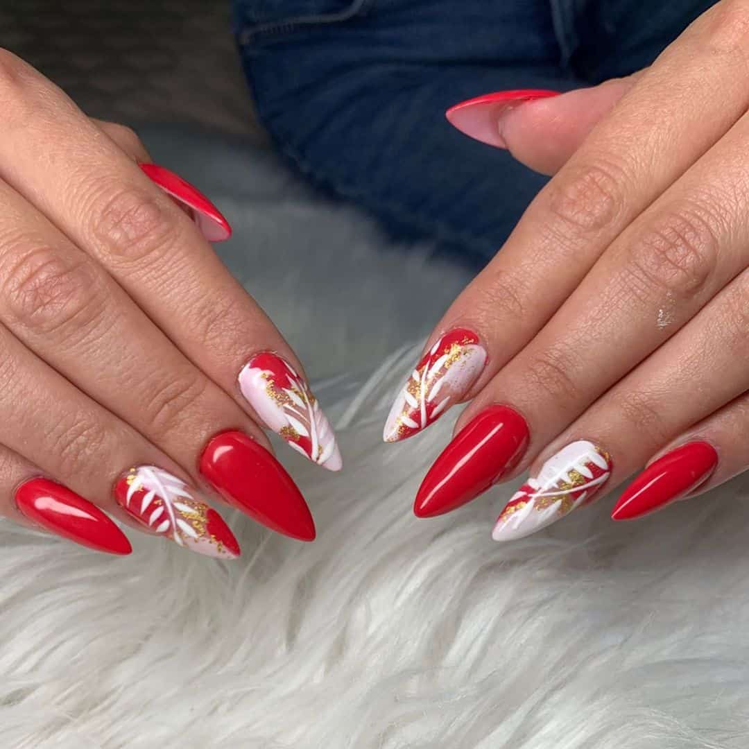 50 Red Nail Design Ideas - Manicure Inspiration - Beauty Mag