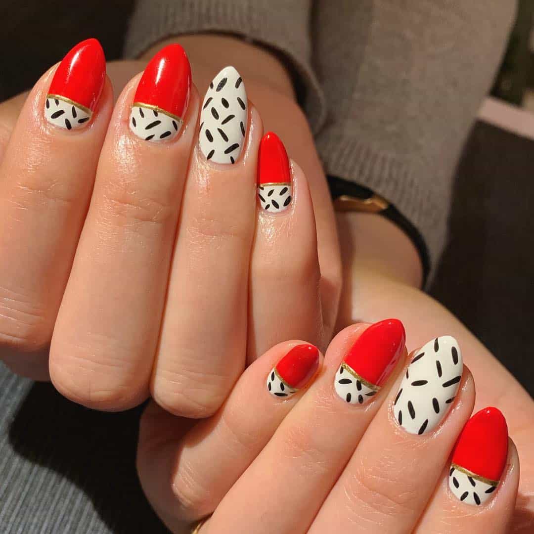 50 Red Nail Design Ideas Manicure Inspiration Beauty Mag