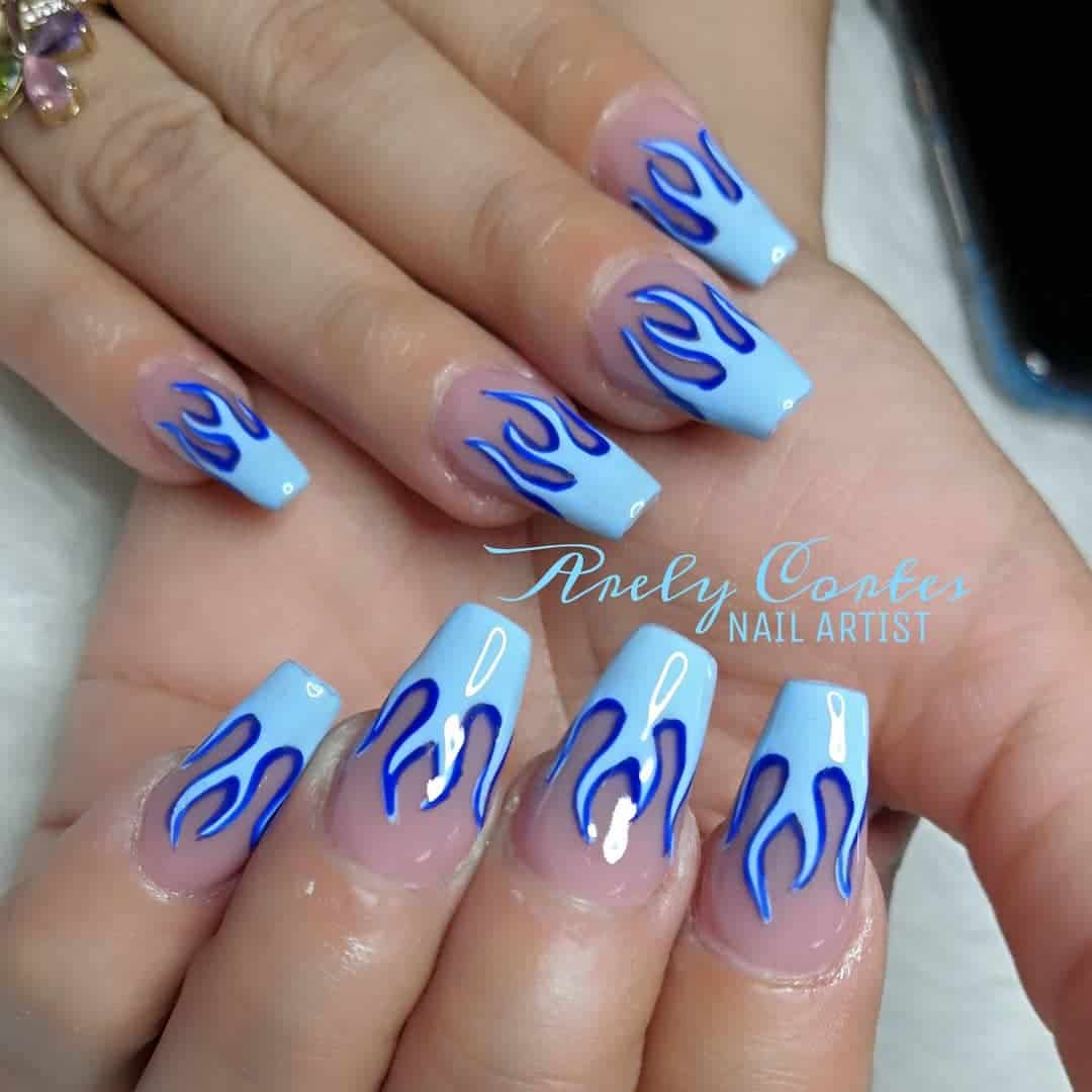 50 Blue Nail Ideas - Get Inspired For Your Next Manicure