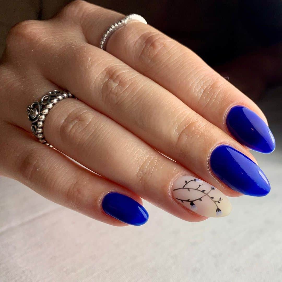 15 Blue French Tip Nail Ideas That Are Every Bit of Cool
