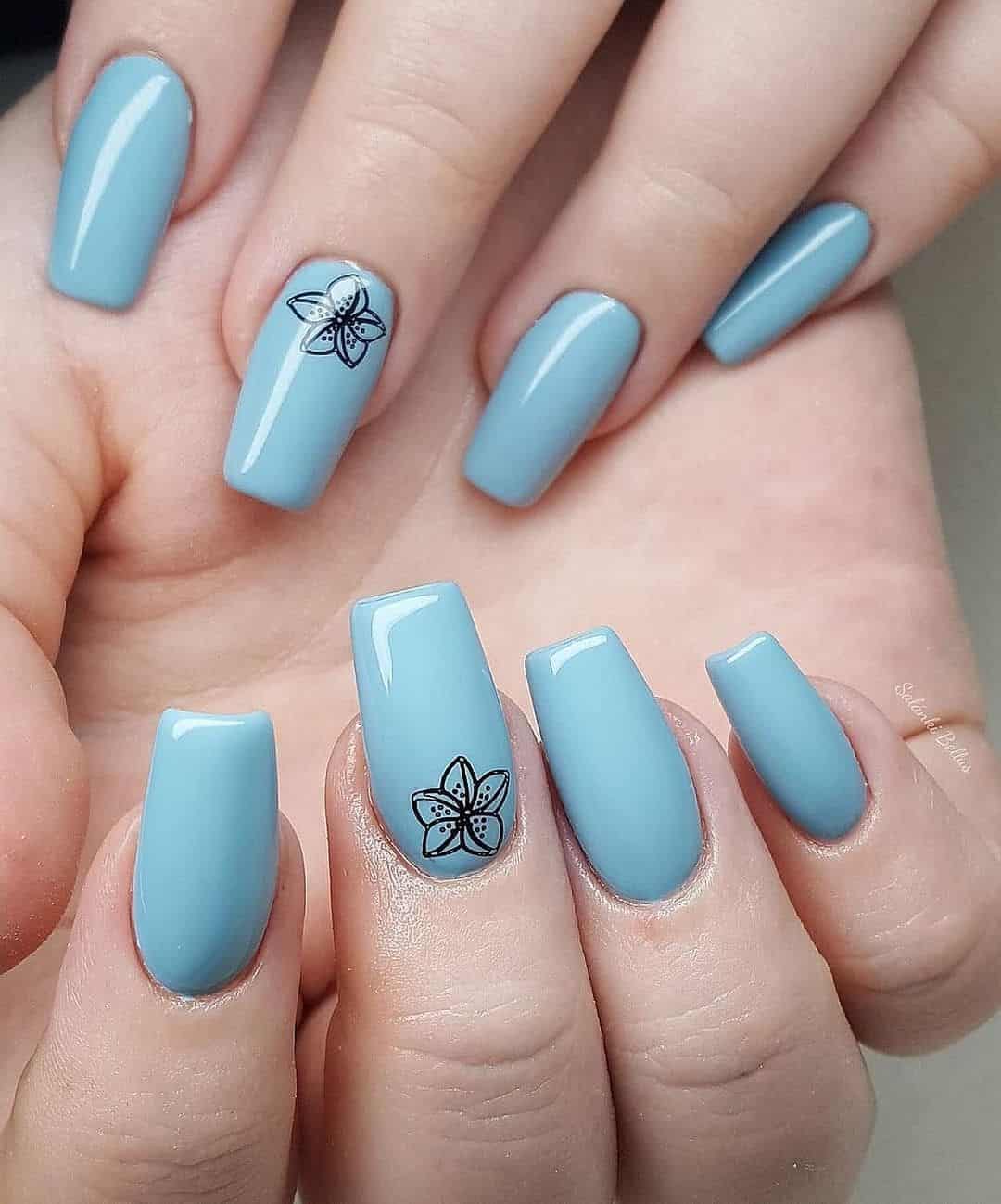 50 Blue Nail Ideas Get Inspired For Your Next Manicure