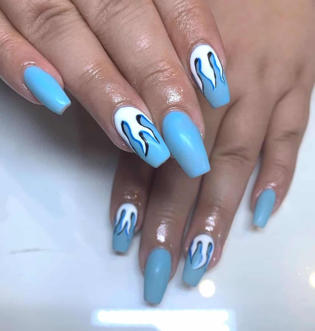 50 Blue Nail Ideas Get Inspired For Your Next Manicure