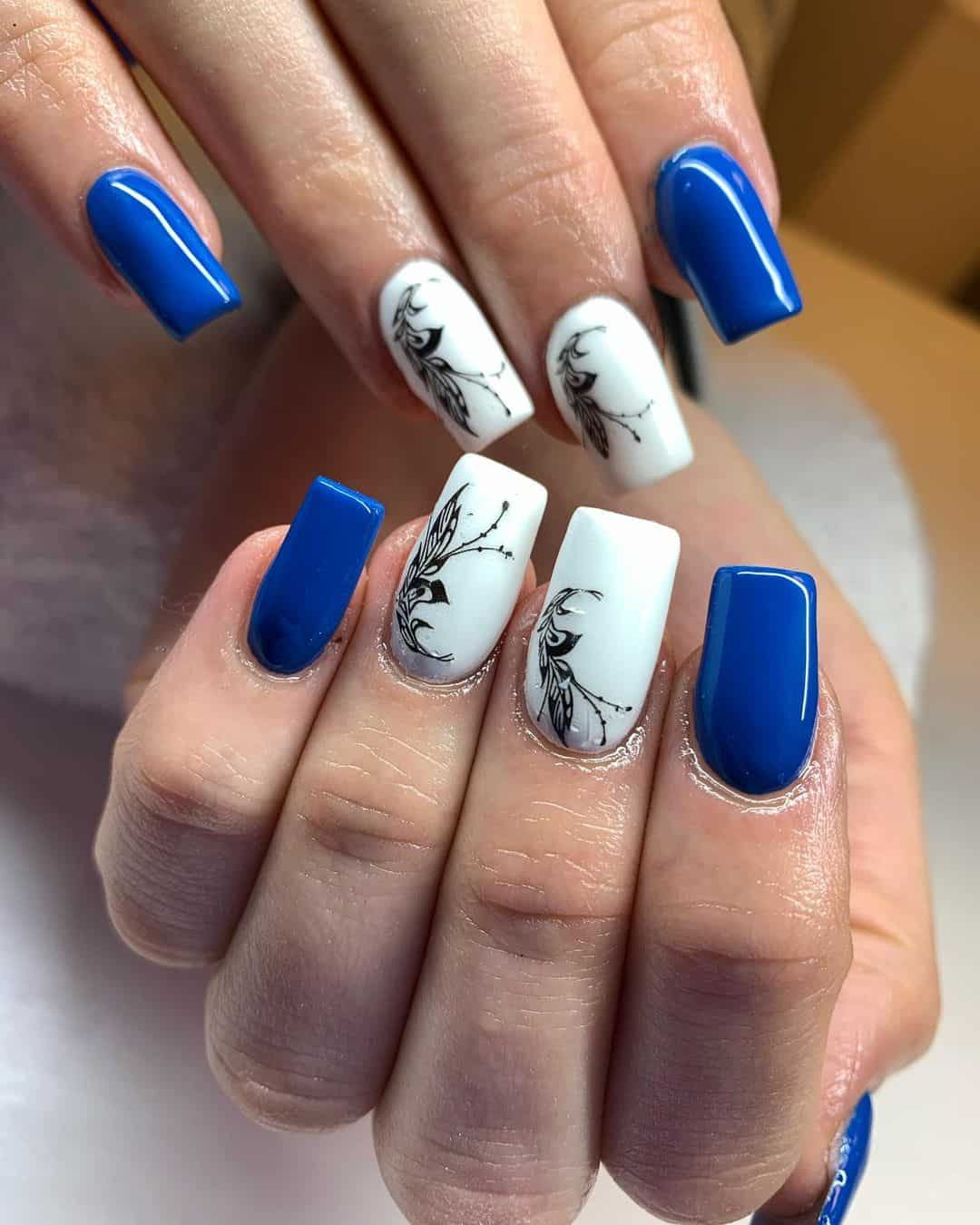 50 Blue Nail Ideas - Get Inspired For Your Next Manicure