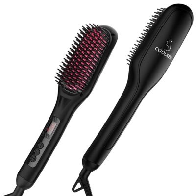 COOLKESI Hair Straightener Brush