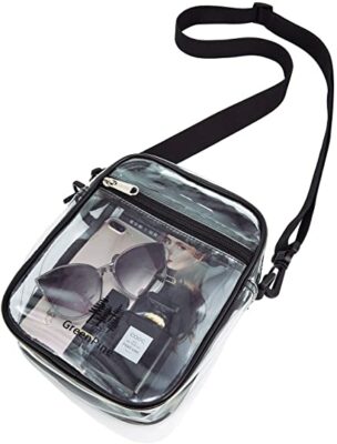 GreenPine Clear Messenger Bag