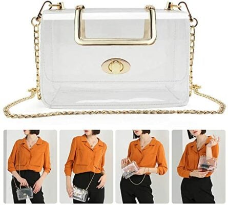 MOETYANG Transparent Clutch