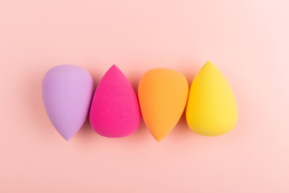 colorful beauty blenders