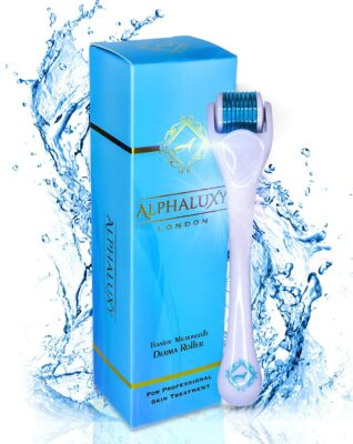 Alphaluxy Titanium Microneedle Derma Roller