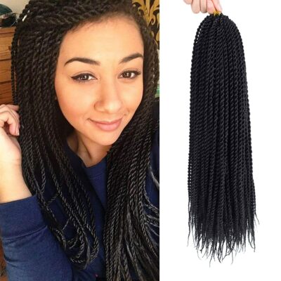 Befunny Senegalese Twist Crochet Braiding Hair