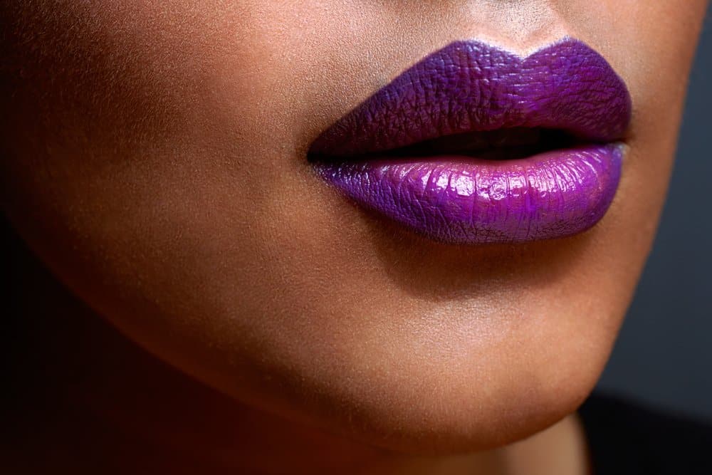 glossy ombre lips