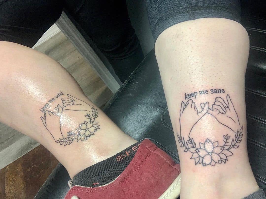 10. "Pinky Promise" Matching Tattoos for Best Friends - Cute and Simple Designs - wide 2