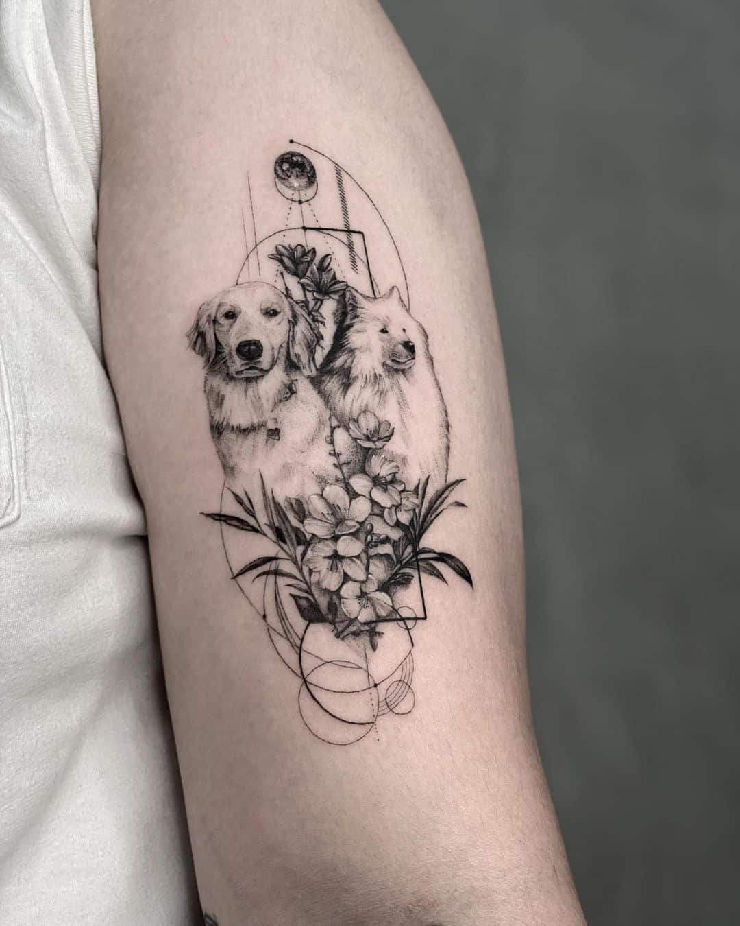 16 Incredible Dog Tattoos That Are True Works of Art  The Dog People by  Rovercom